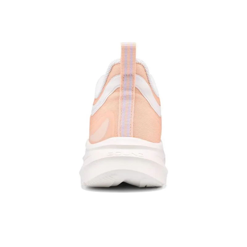 361° Cushioning, Breathable, Lightweight, Rebound Low Top Running Shoes Women's Pink Peach Color-2