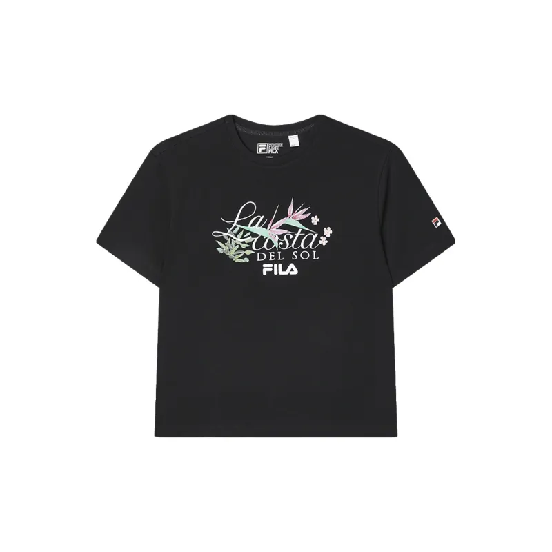 FILA Heritage Collection T Shirt Women's Black-0