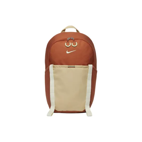 Nike Backpacks Sunrise Fire Red/Chia Brown/Vapor Green