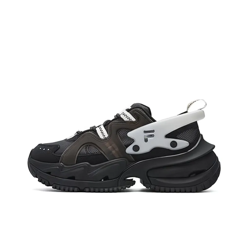 FILA FUSION Armour Sneakers 'Black White'-0