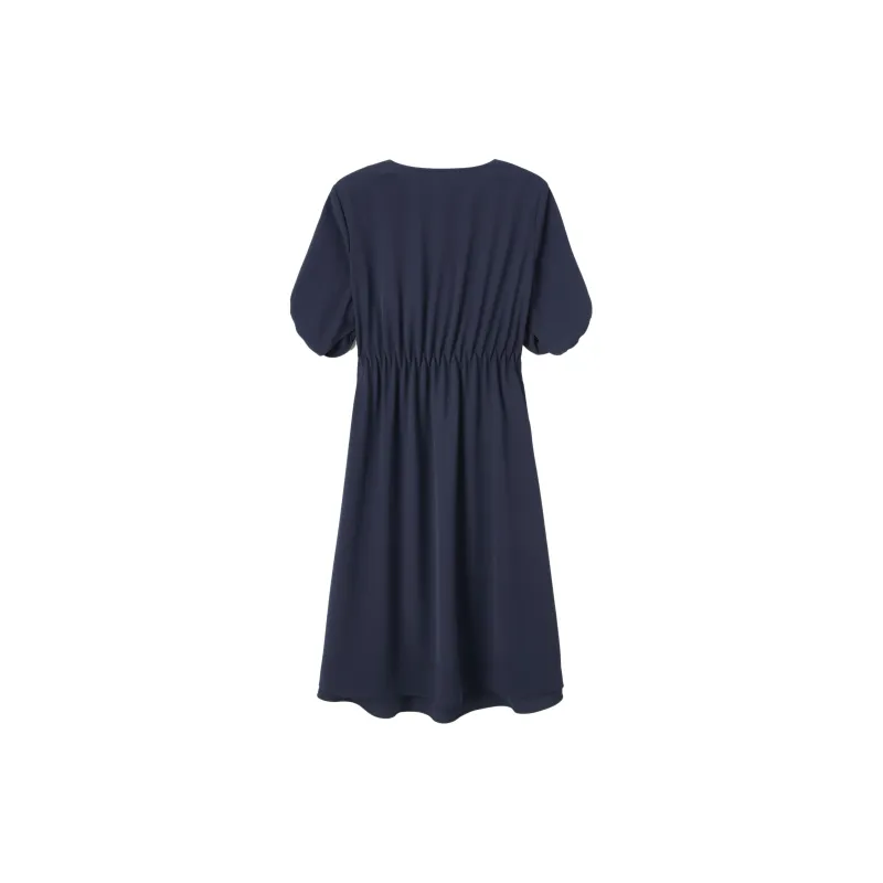 FINITY Short Sleeved Dresses Women's Navy Blue-1