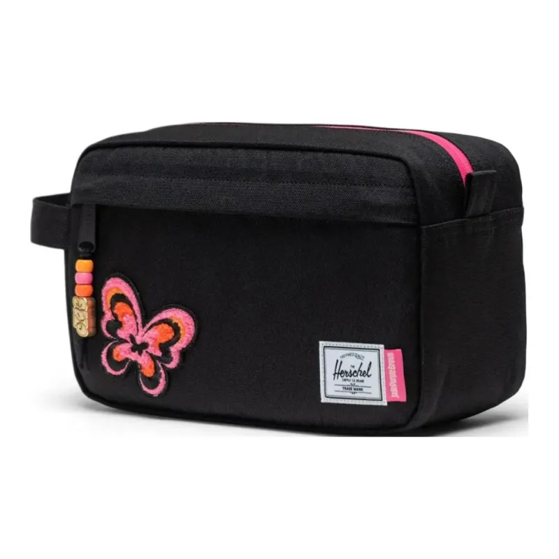 Herschel Recycled Nylon Toiletry Bag Unisex Black-1