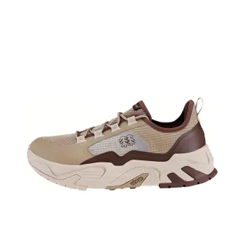 KOLON SPORT Sinopa Cushioning, Wear Resistant Low Top Hiking Shoes Men's Brown Beige