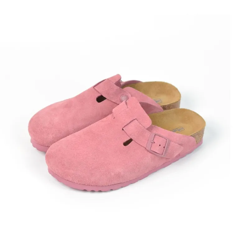 Boku Wrap toe Slippers Unisex Rose Red-2