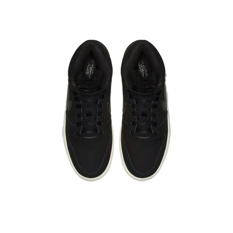 Nike EBERNON Mid SE Cushioning Mid Top Skateboard Shoes Women's Black-4