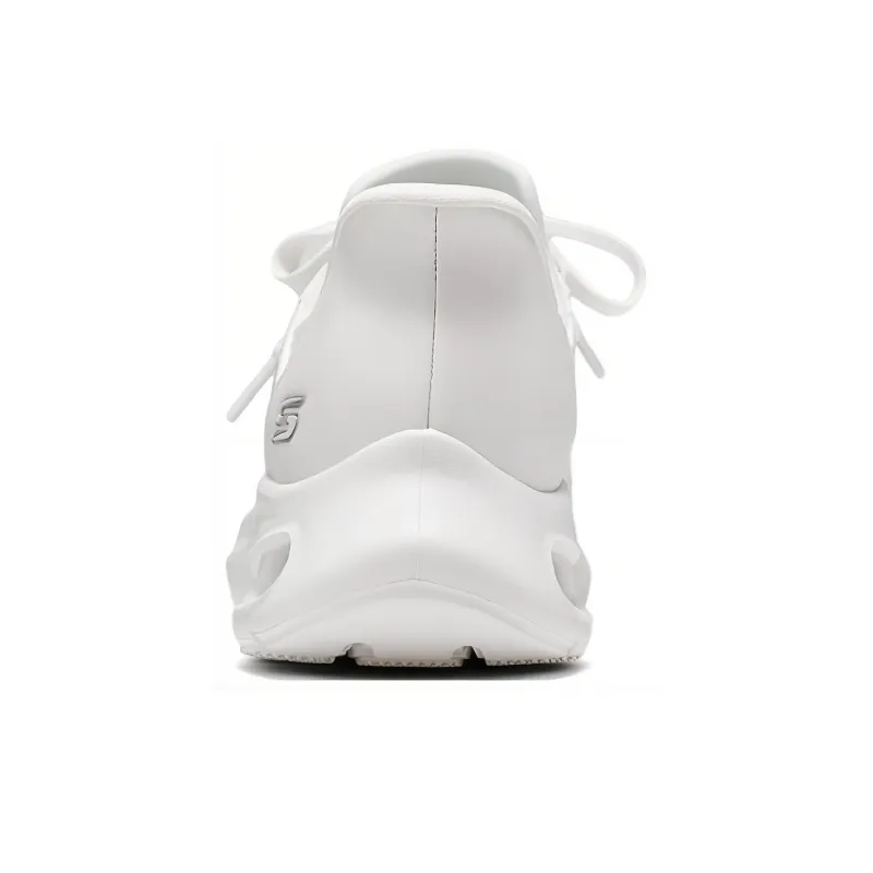 Skechers Cushioning Anti Slip And Wear Resistant Low Top Casual Shoes Women's Ivory-4