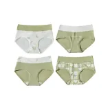 4 Pack (Heart Plaid+Letter+Letter Bowknot+Green) LS6202