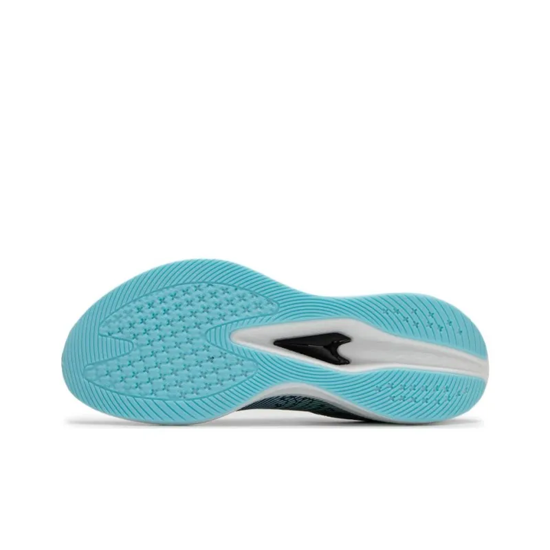 XTEP Speed 5.0 Cushioning Wear-Resistant Low-Top Running Shoes Men's Black Blue Green-2