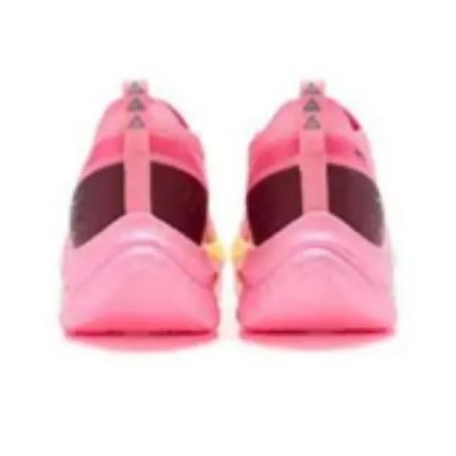 XTEP Cushioning, Wear Resistant Low Top Running Shoes Women's Peach Pink/Black-3
