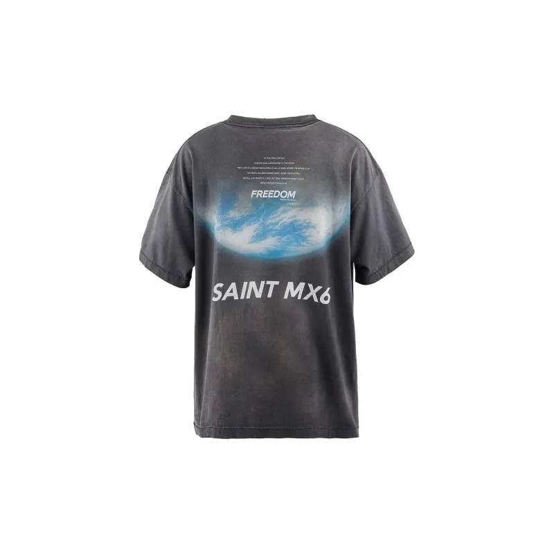 SAINT Mxxxxxx Graphic print T shirt-1