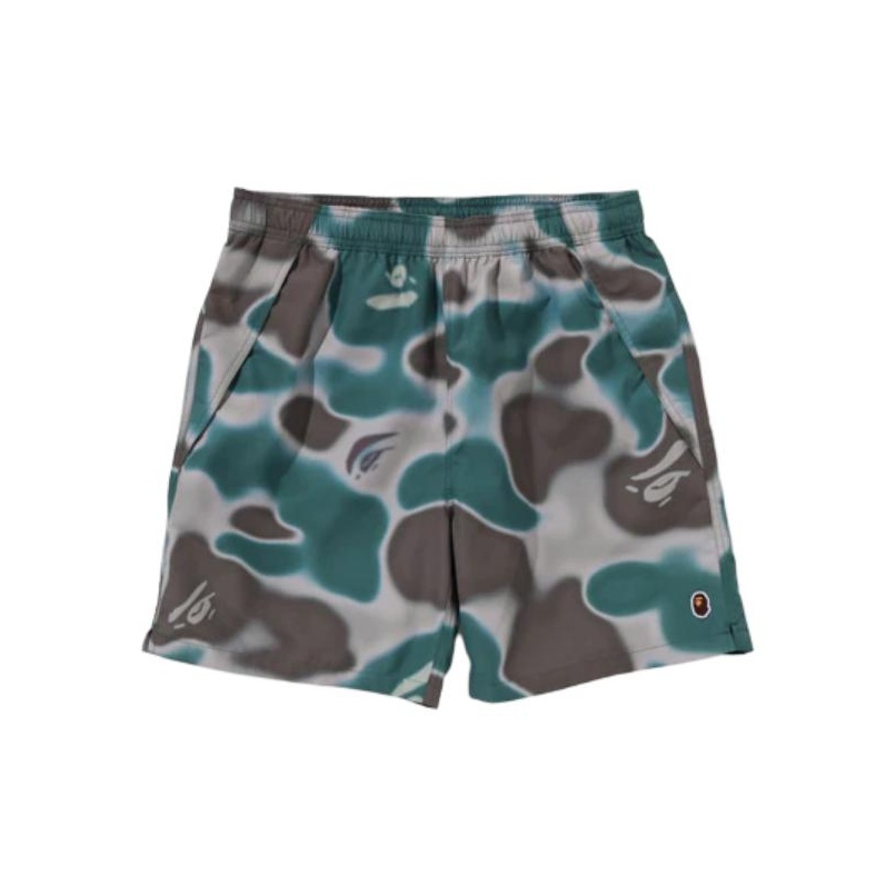 若者の大愛商品 One Camo Liquid APE BATHING A Point Shorts Beach パンツ