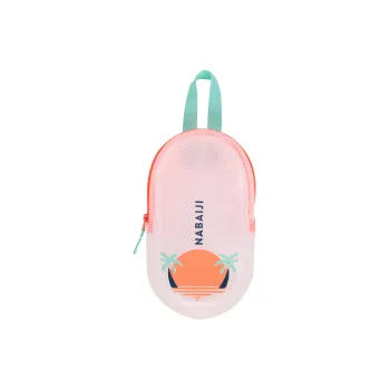 DECATHLON PE Pool Waterproof Bag Storage Bag Unisex Fluorescent Coral Aqua Green