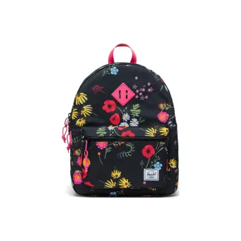 Herschel Recycled Fabric Backpack Unisex Floral Field Black