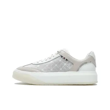 FILA OLIMPICA Anti Slip Wear Resistant Low Top Skateboard Shoes Women's White Pink
