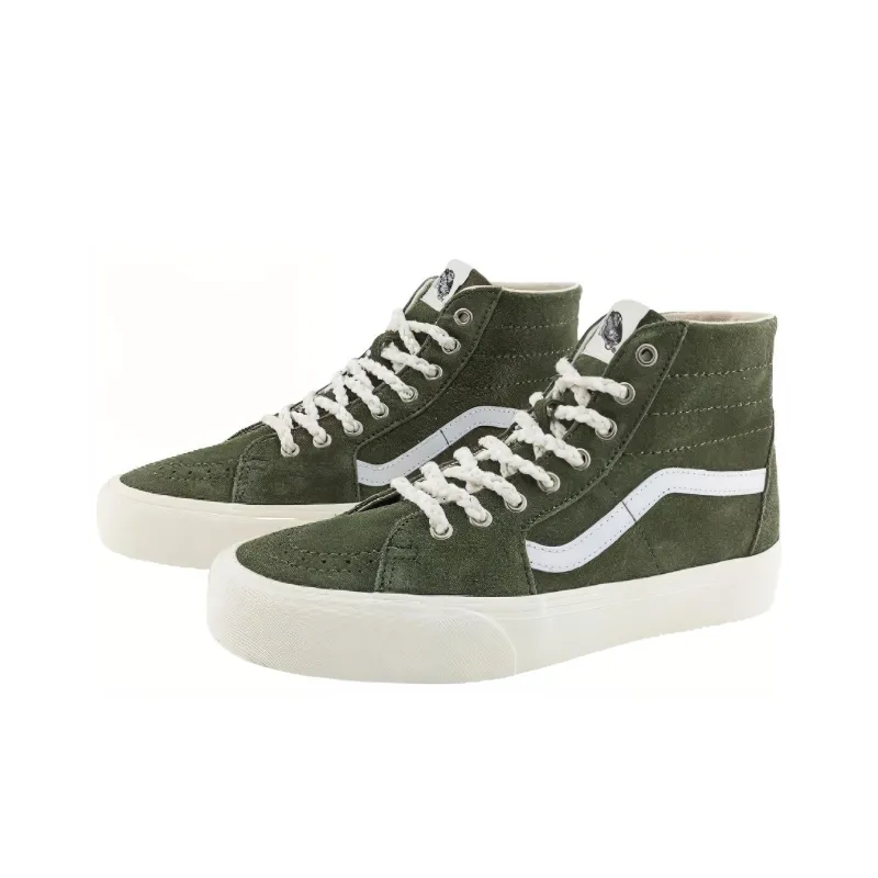 Vans Skate Sk8 Hi 'Green White'-2