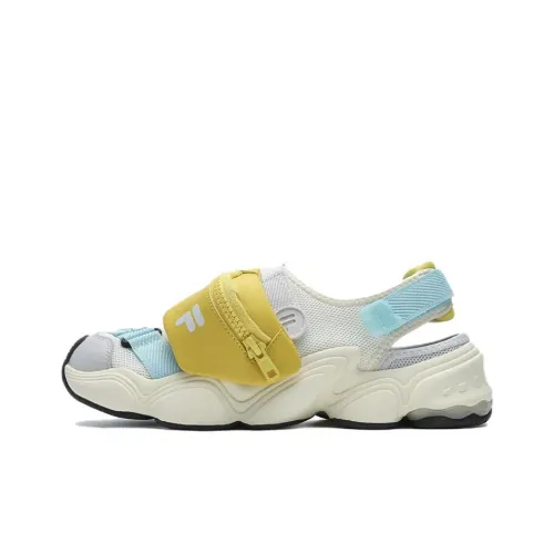 FILA FUSION TENACITY Beach Sandals Women's Snow White/Mist Gray