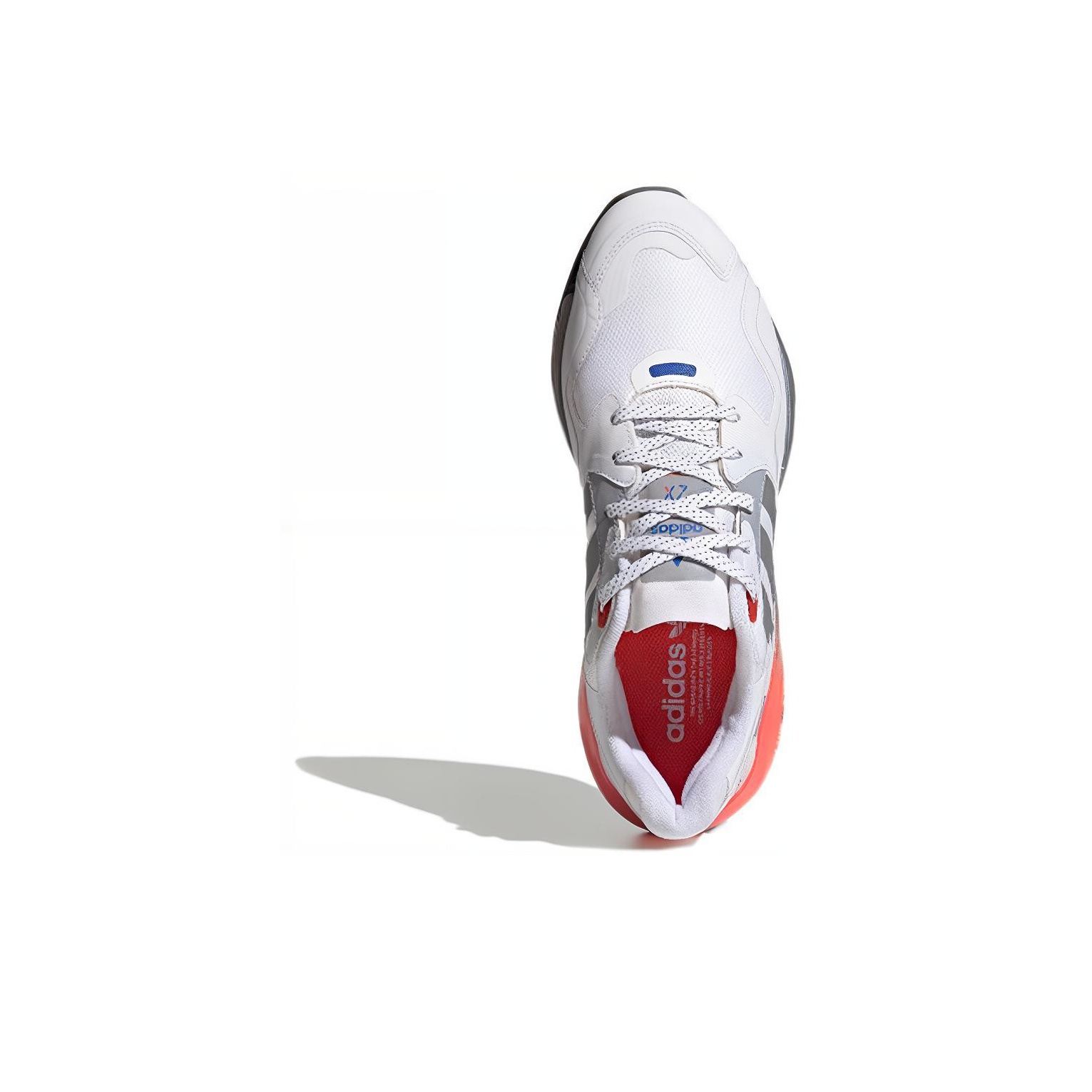 スニーカー Sneaker Silver White Red Adidas Originals Zx Alkyne Shoes 'White Silver Red' - POIZON