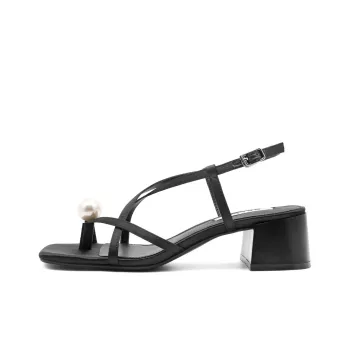 BELLE One Strap Sandals 4.5CM Women's Pink, Black