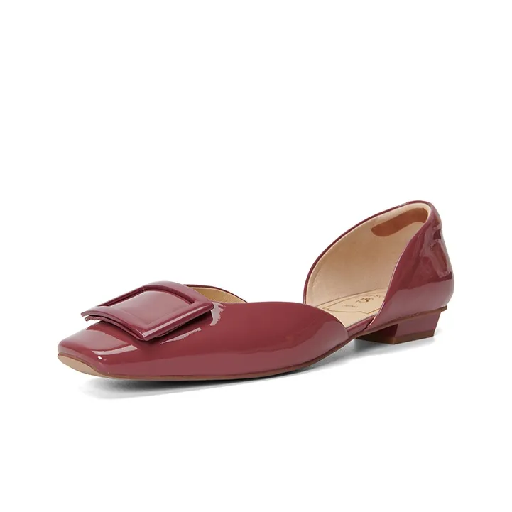 PT'SON Casual Single Shoes 1.5cm Women's-9