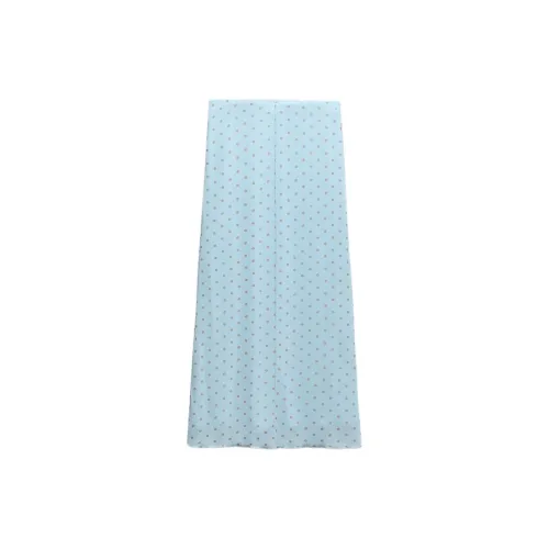 ZARA Casual Long Skirts Women's Sky Blue