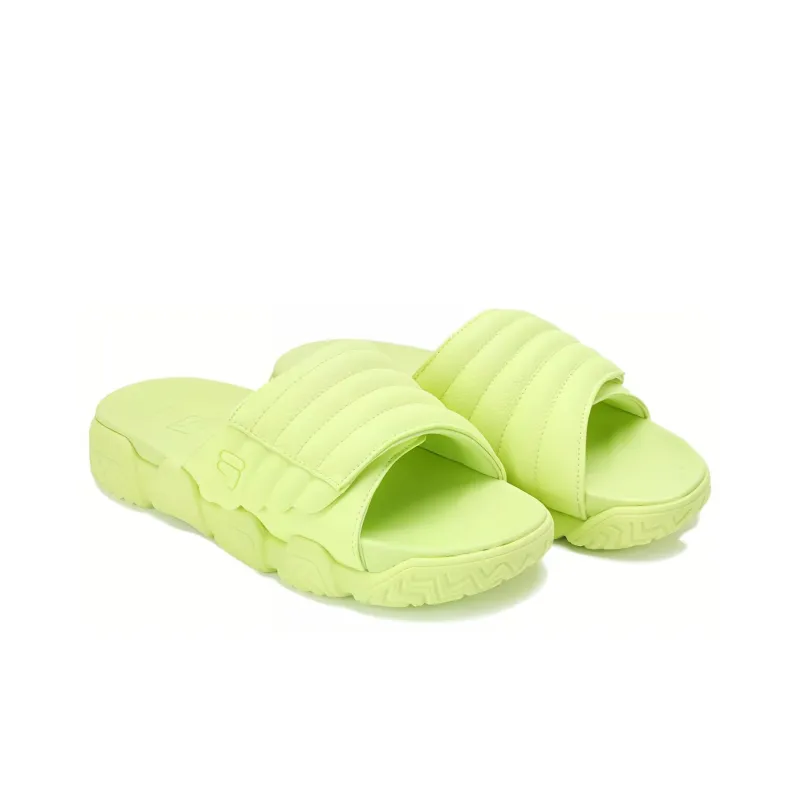 FILA Barricade Slip Resistant Slide Slippers Women's Green-1