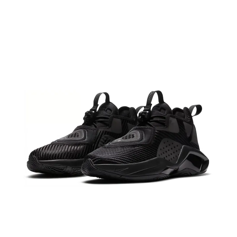 Nike LeBron Soldier 14 GS 'Black Metallic Dark Grey'-2