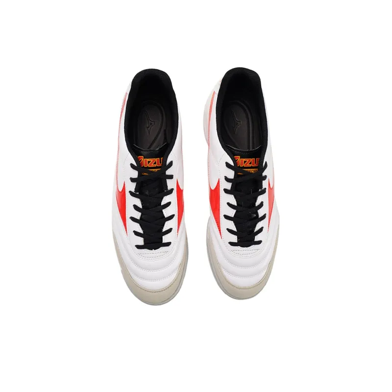 Mizuno Morelia Sala Classic Tf Cleats 'White Red'-2