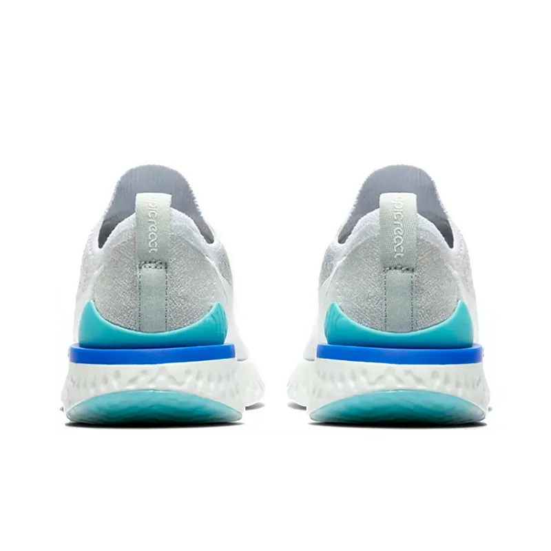 Nike Epic React Flyknit 2 White Light Aqua Women's-3