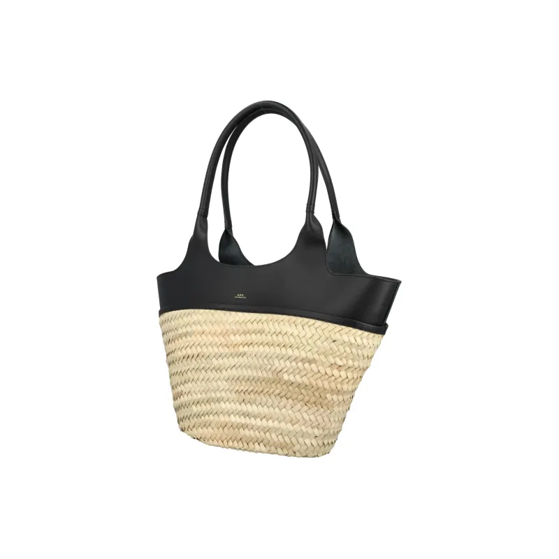 A.P.C Panier Tanger Straw Tote Bag-2