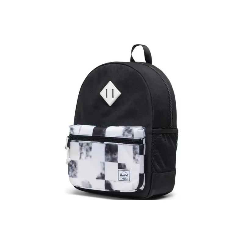 Herschel Recycled Fabric Backpack Regular Men's Black Plaid-1