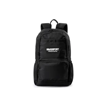 SAIQI Polyester Backpack Regular Unisex Black