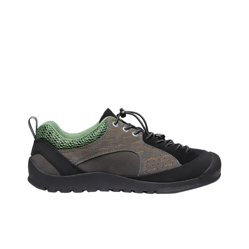 KEEN Cushioning, Wear Resistant Low Top Hiking Shoes Men's Gray Black-1
