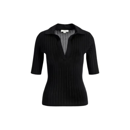 VINCE Polo Shirts Women's Black