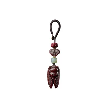 Moonstone Edge Red Sandalwood Pendants Unisex Rosewood