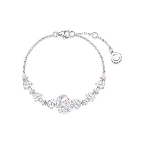 FANCI Women's Dreamy Heart Moon Series Bracelet
