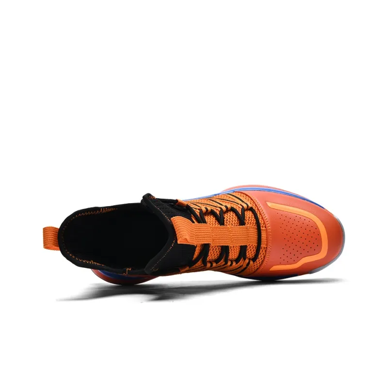 GQWE Anti-Slip And Wear-Resistant Breathable Cushioning High-Top Basketball Shoes Men's-2