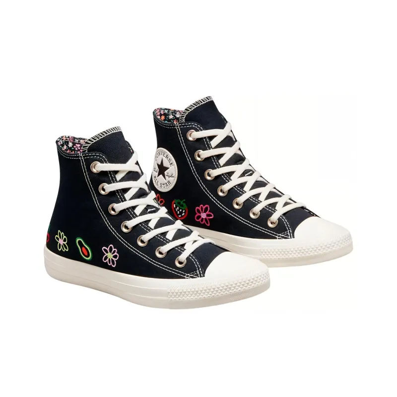 Converse Chuck Taylor All Star High 'Festival Embroidered Fruits & Florals'-2