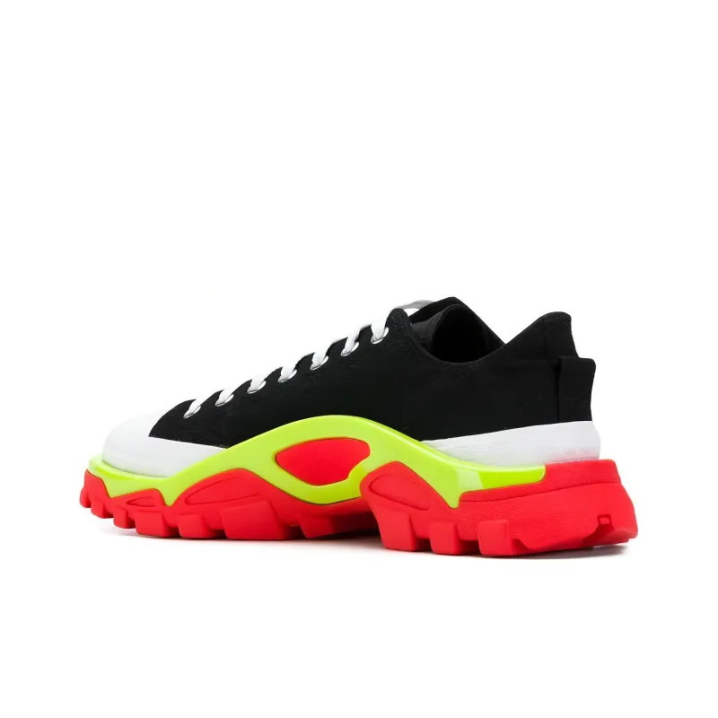 Adidas Detroit Runner Raf Simons Black Silver Slime-3