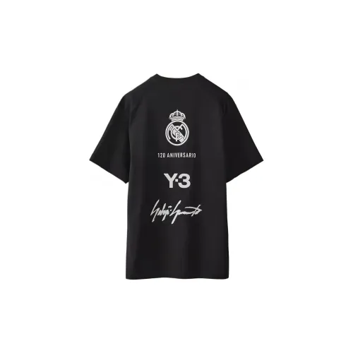 Y-3 Real Madrid T-Shirts Men Black