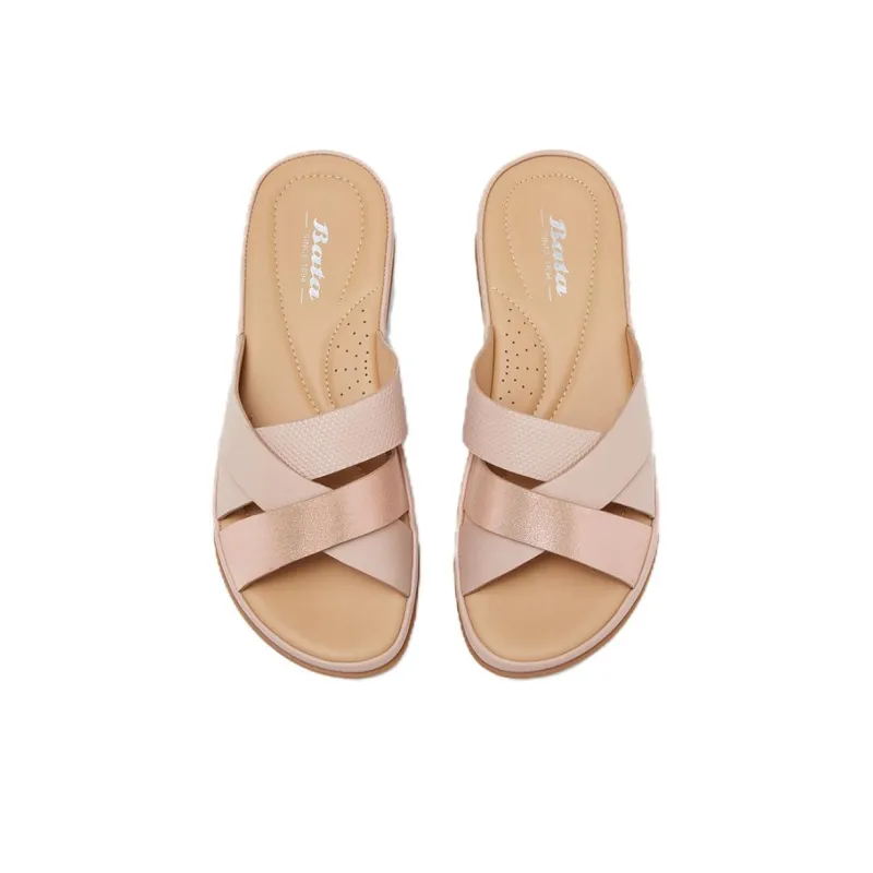 BATA Slide Slippers Women's Slip on-2