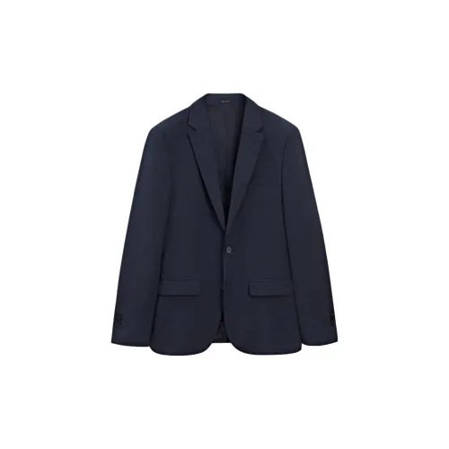 Massimo Dutti Business Suits Men Navy Blue