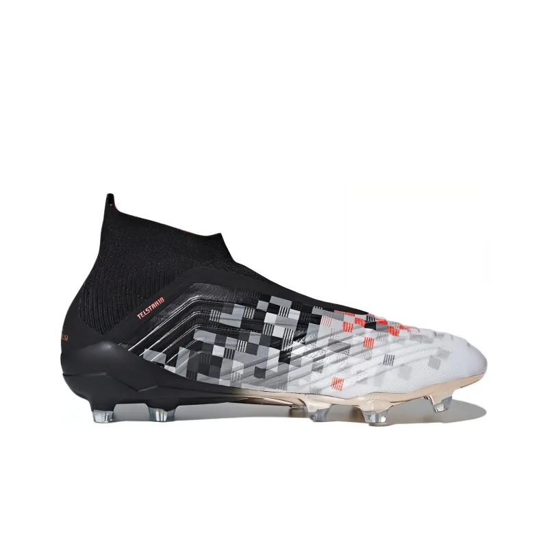 Adidas Predator 18+ Fg 'White Black Red'-1
