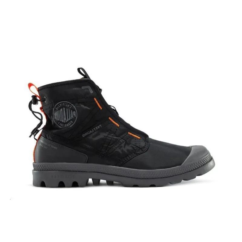 Palladium Pampa Canvas Shoes Unisex High Top Black-1