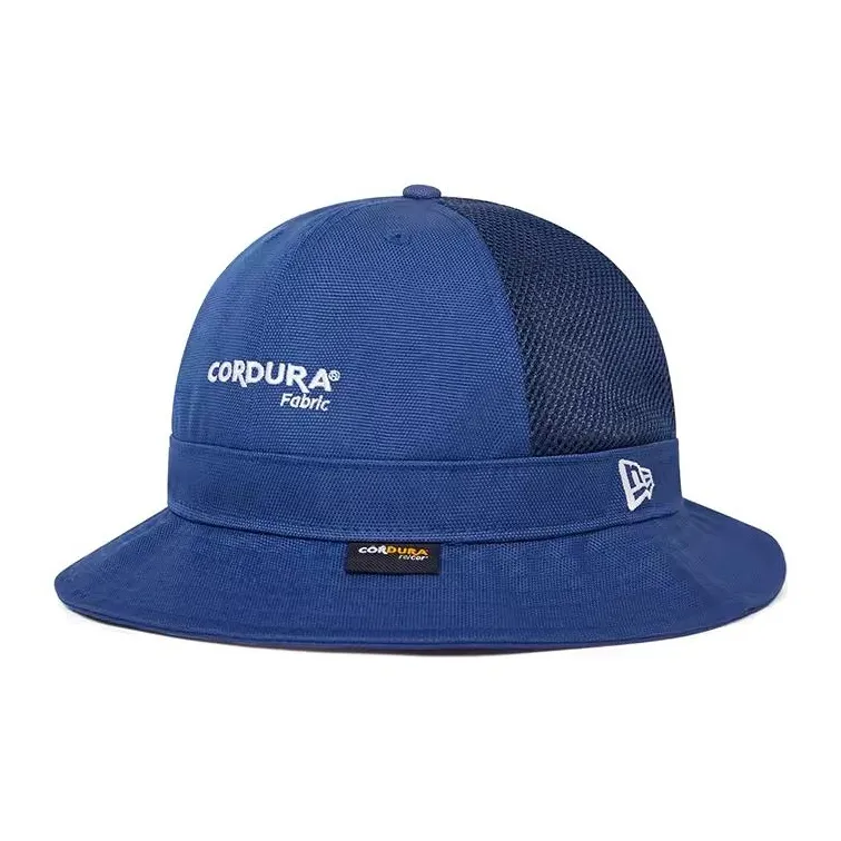 New Era Polyester Bucket Hats Unisex Blue-1