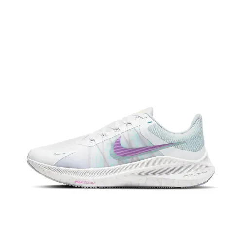 Nike Zoom Winflo 8 Football Grey Violet Shock Women's