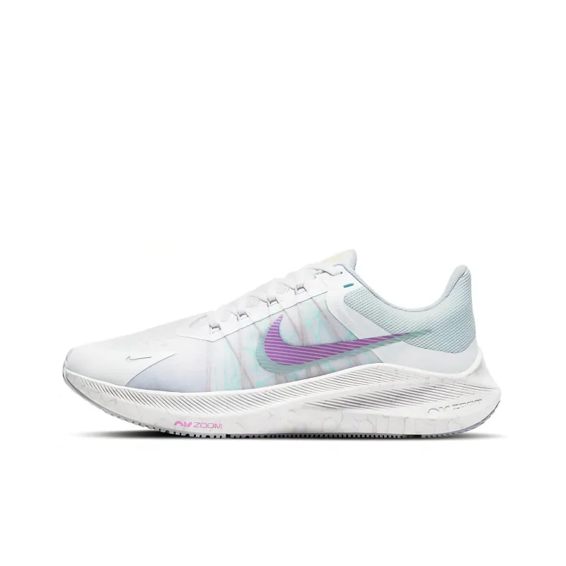 Nike Zoom Winflo 8 Football Grey Violet Shock Women's-0