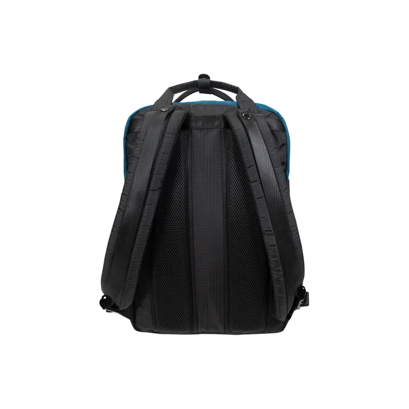 Doughnut Nylon Backpack Large Size Unisex Dark Cyan-2