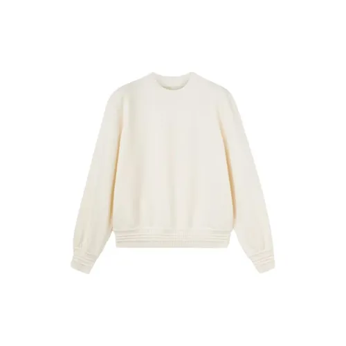 Loro Piana Sweatshirts Women's Creamy Milk Chocolate Color