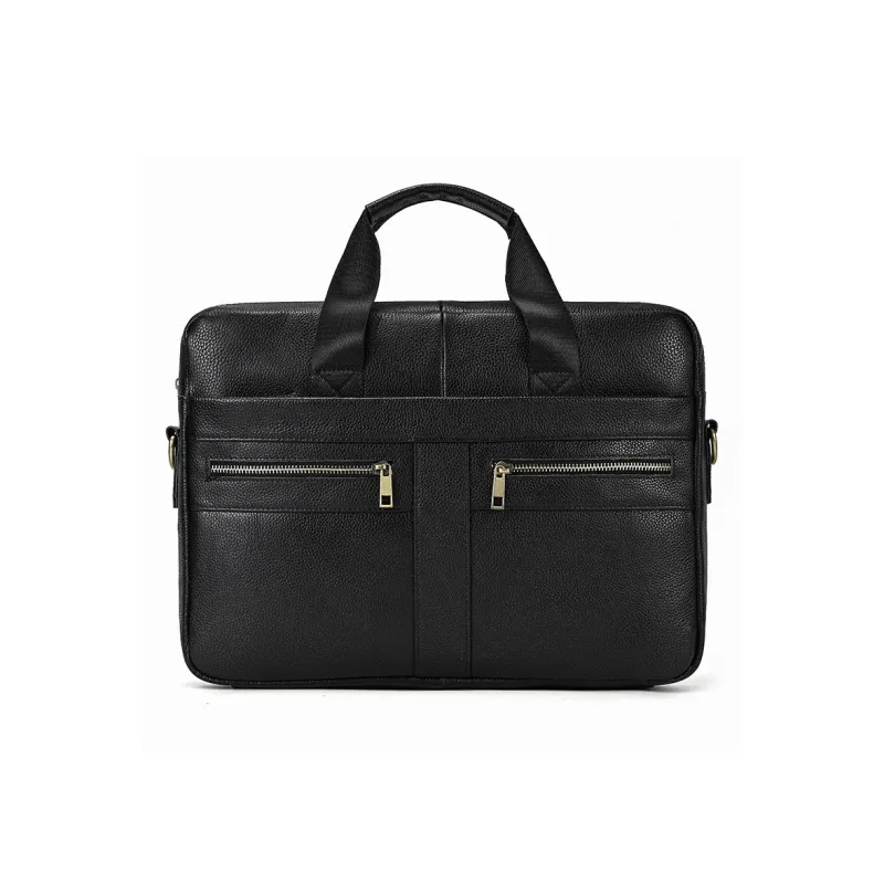 DOSRFINI Genuine Leather Cow Leather Briefcases Men's-0