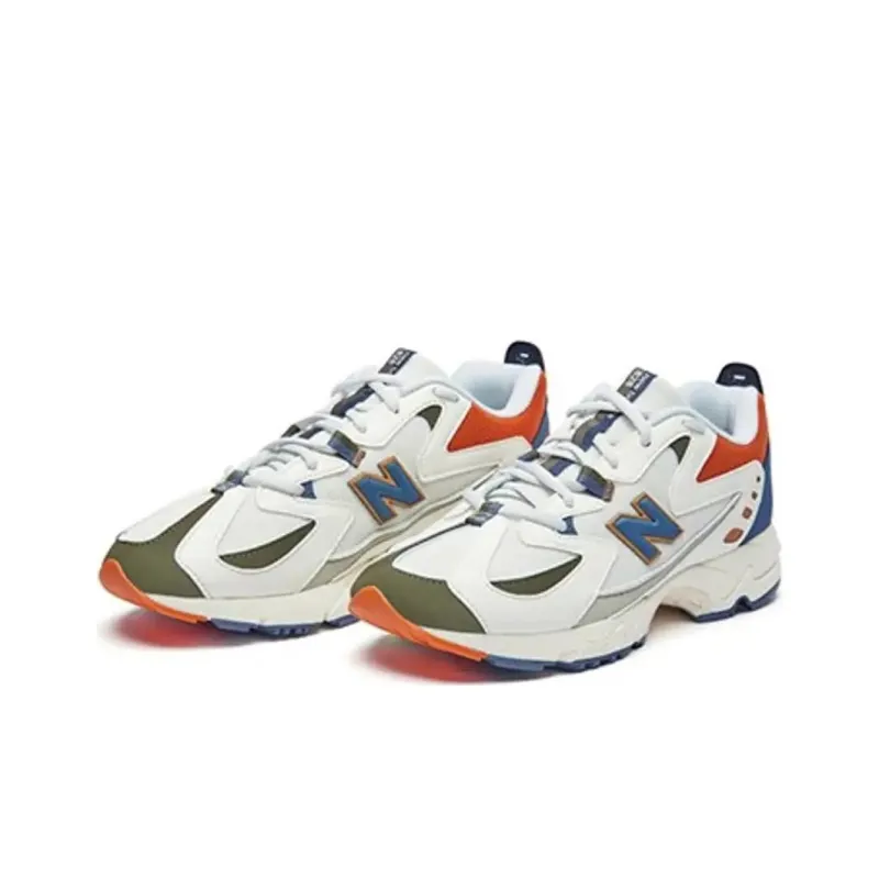 New Balance 828 'White Blue Orange'-2